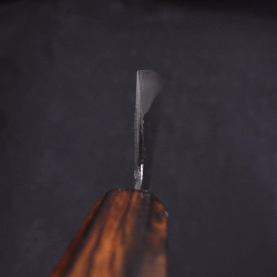 Gyuto Blue steel #2 Kurouchi Sumi Urushi Griff 210m